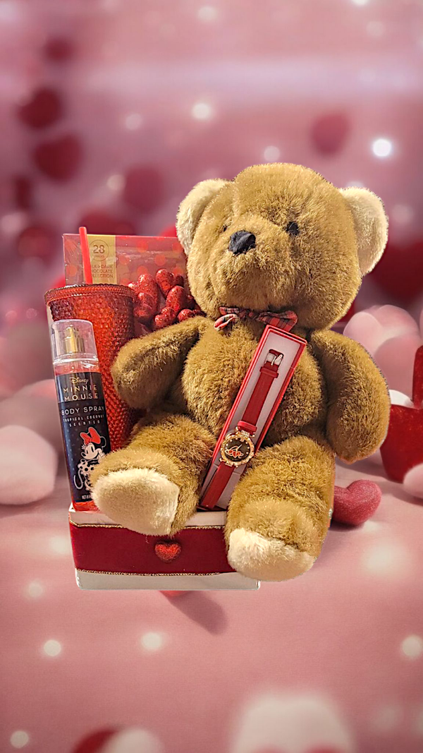 TEDDY BEAR WATCH GIFT SET