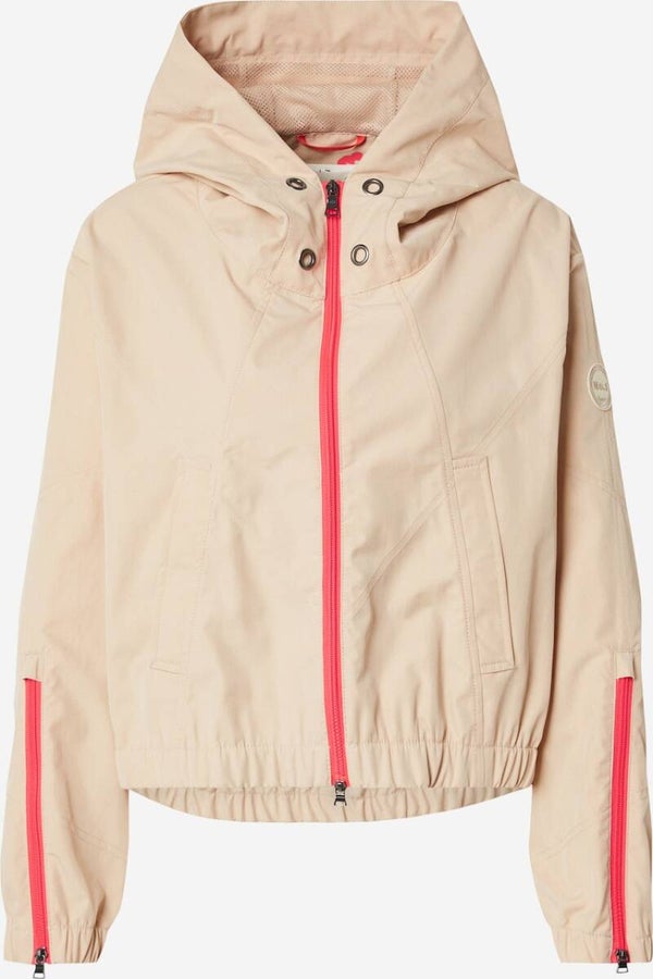 No.1 Como Koko Jacke beige / rot