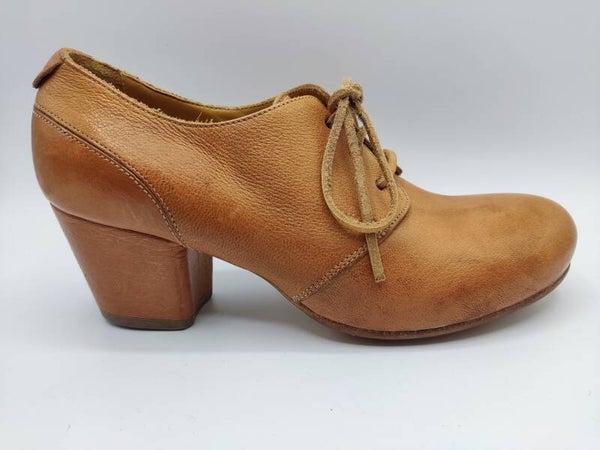 Moma Damen Schnürschuh natur