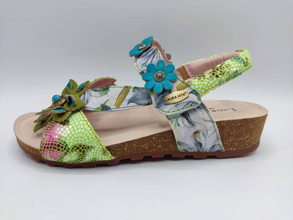 Laura Vita Sandale grün