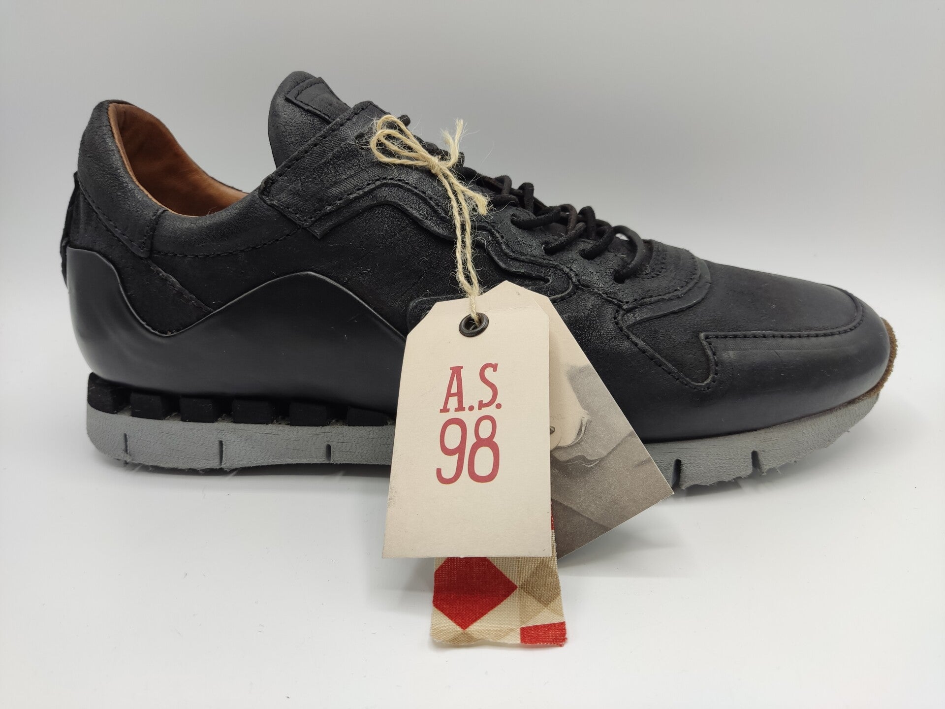 A.S.98 Herren Sneaker schwarz