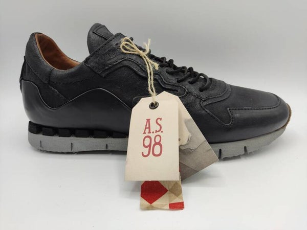 A.S.98 Herren Sneaker schwarz