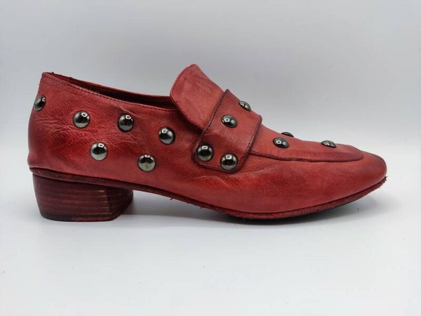 Kudeta Slipper orange mit Nieten