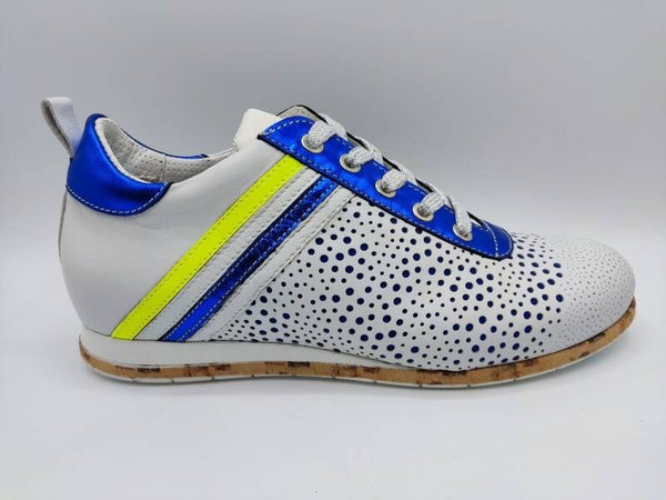 Kamo Gutsu Damen Sneaker Tifa 005 weiß / blau kombiniert