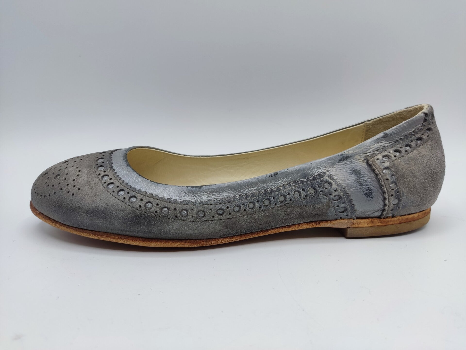 La Bottega di Lisa Ballerina blau-grau