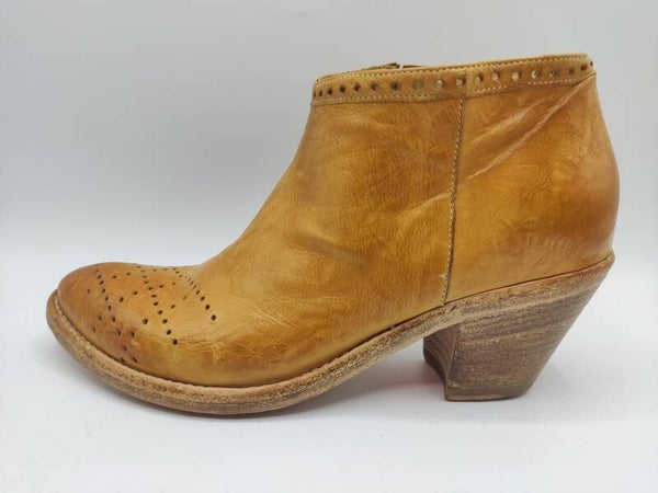 La Bottega di Lisa Stiefelette gelb