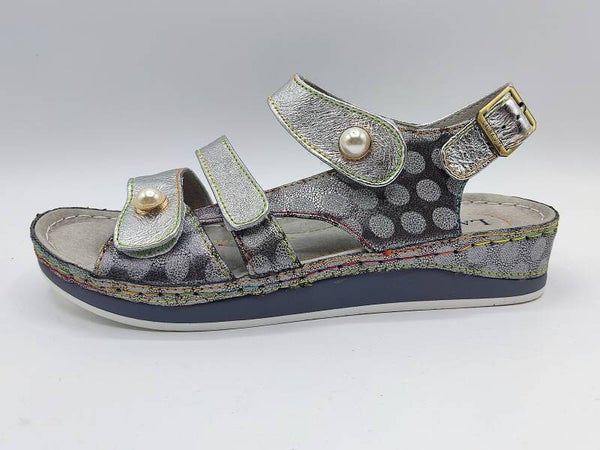 Laura Vita Sandale silber