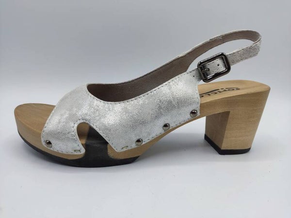 Softclox Sandale silber