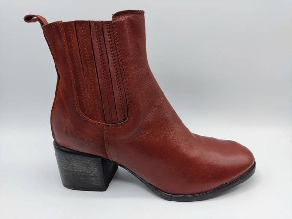 Moma Chelsea - Stiefelette für Damen, rostbraun