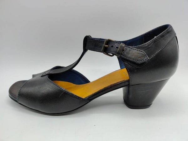 Moma Sandale Pumps dunkelblau