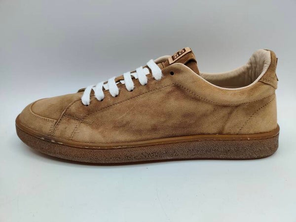 Moma Herren Schnürschuh Sneaker cognac