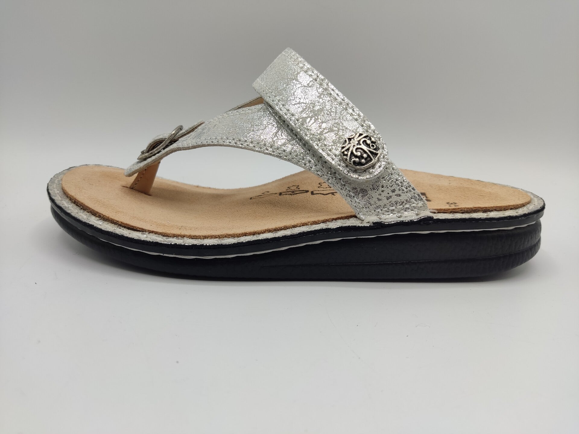 Finn Comfort Alexandria- S silber Zehentrenner