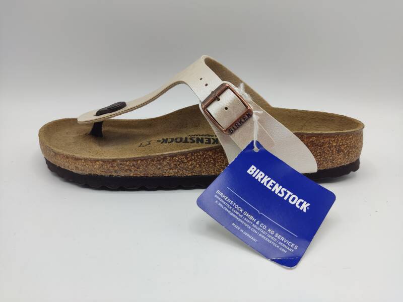 Birkenstock Gizeh Graceful pearl white