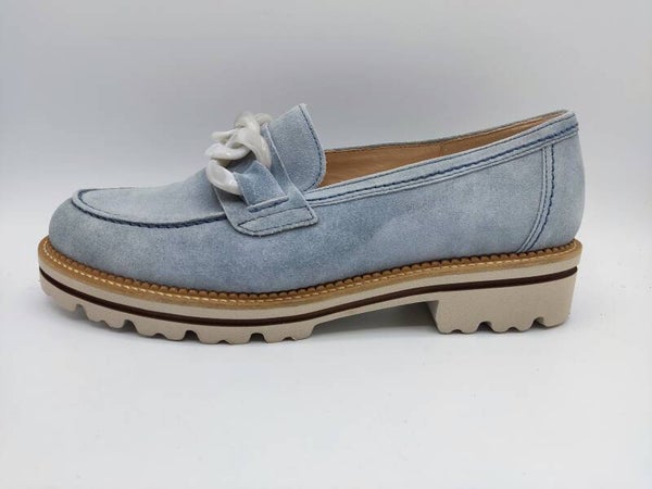 Gabor Slipper Loafer hellblau