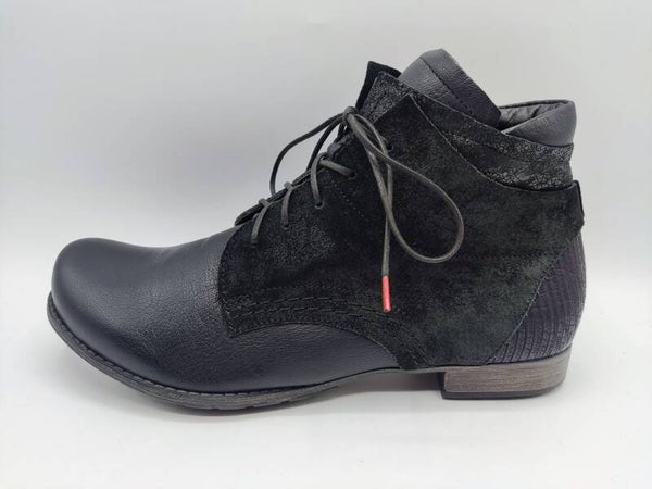 Think Damen Stiefelette Denk schwarz