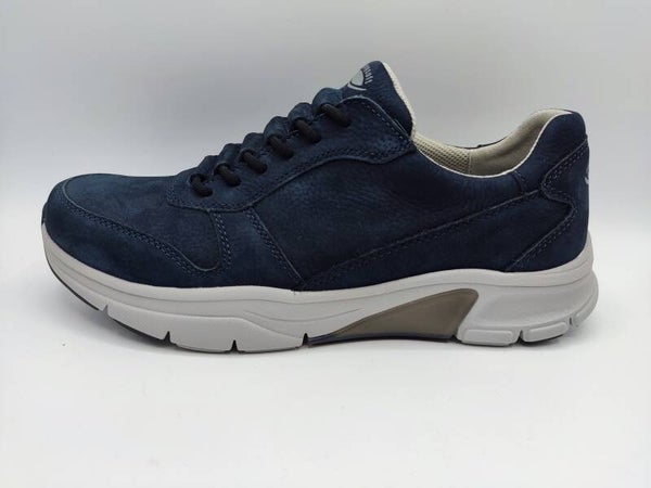 Rolling Soft Herrenslipper blau