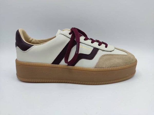 Gant Damen Sneaker beige / bordo