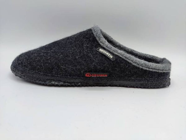 Giesswein Pantoffel Dannheim anthrazit