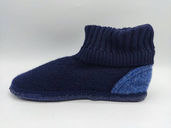 Giesswein Hüttenschuhe Kramsach blau