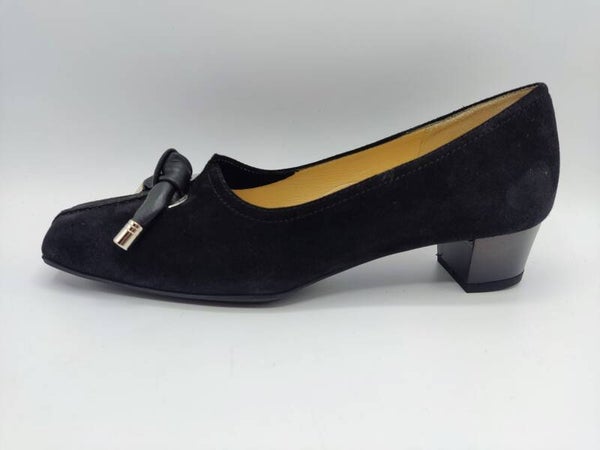 Brunate Pumps schwarz Velour