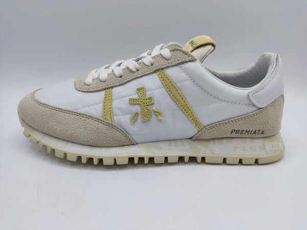 Premiata SeanD weiß/gelb Damen Sneaker