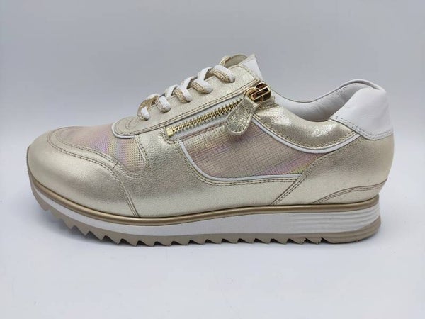 Hassia Sneaker beige/ gold
