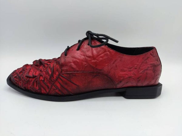 Papucei Schnürschuhe Blitz rot