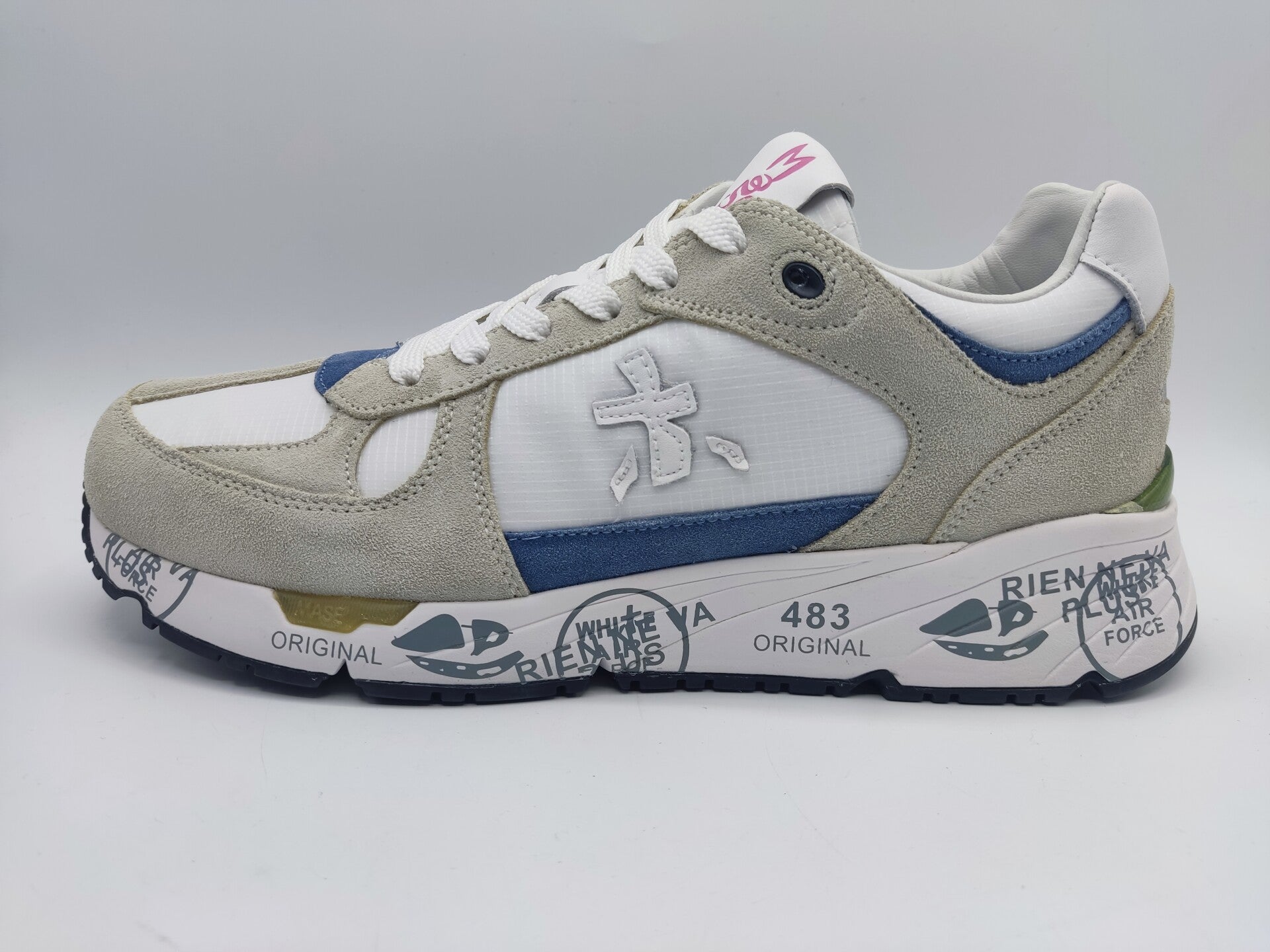 Premiata Mase weiß kombiniert Herren Sneaker