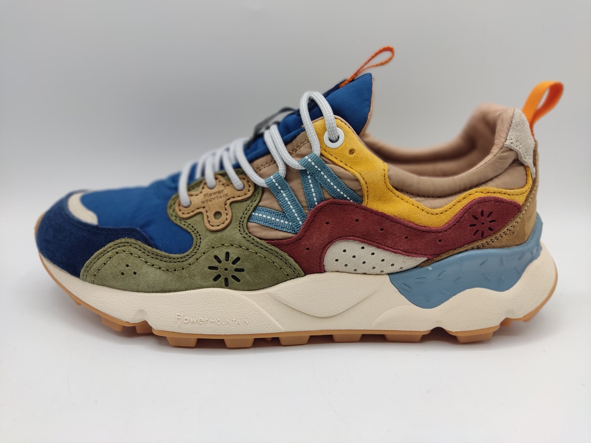 Flower Mountain Sneaker Yamano blau bunt