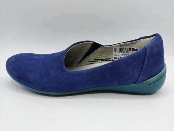 Think Slipper Ballerina blau