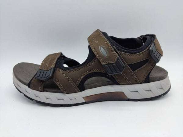 Rolling Soft Herren Sandale 8004.10..03 braun / schwarz
