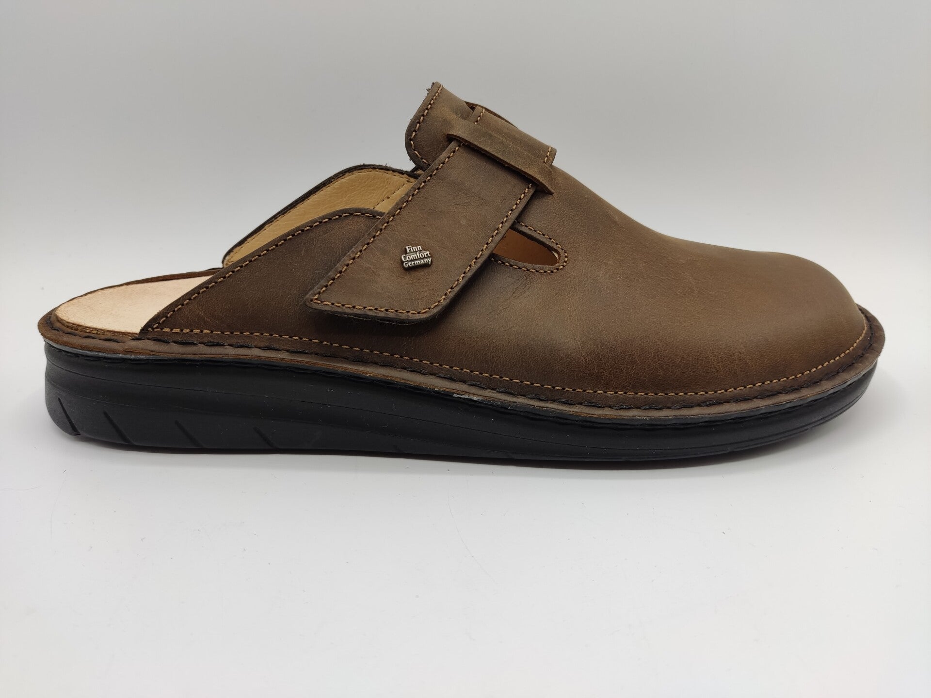 Finn Comfort Petare braun Pantoffel Clog