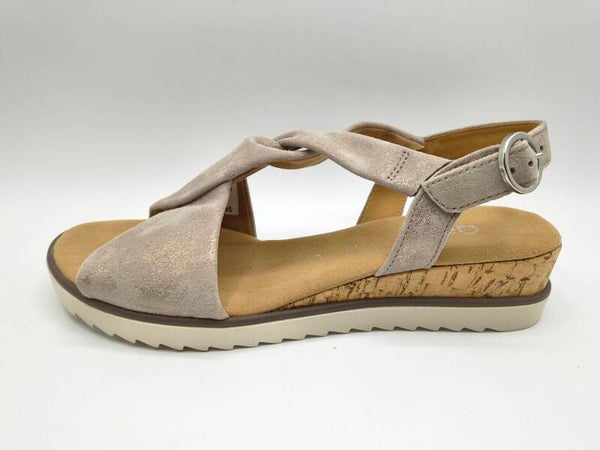 Gabor Sandale muschel Metallic