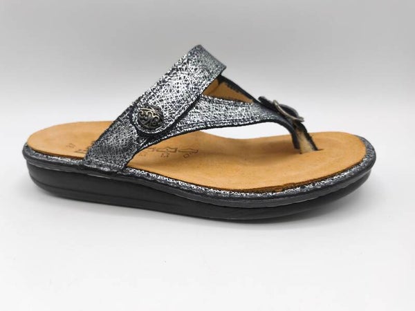 Finn Comfort Alexandria- S grau Zehentrenner