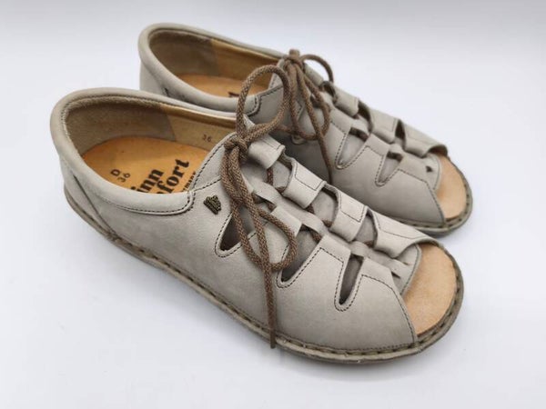 Finn Comfort Abano hellbeige Damen Sandale