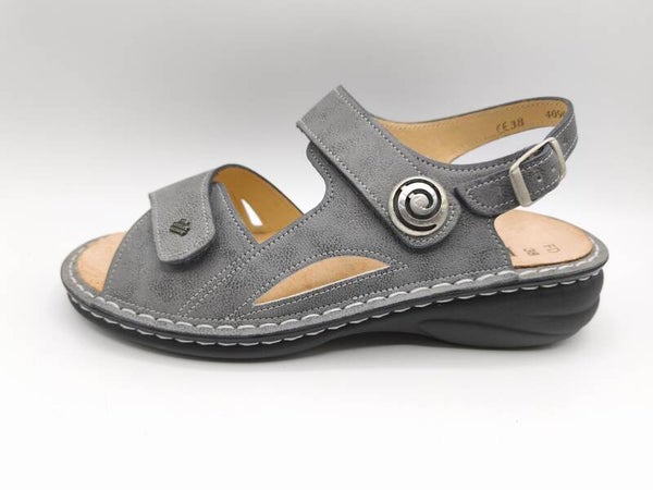 Finn Comfort Denia Grey Damen Sandale