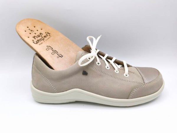 Finn Comfort Soho rock / taupe ( beige) Damen Schnürschuh