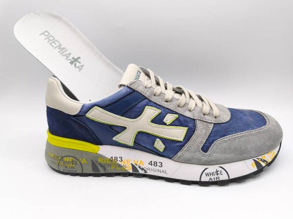 Premiata Mick blau / grau kombiniert Herren Sneaker