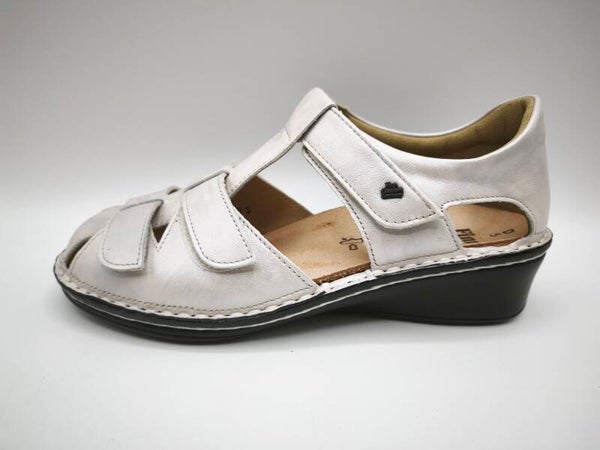 Finn Comfort Fünen silber Damen Sandale