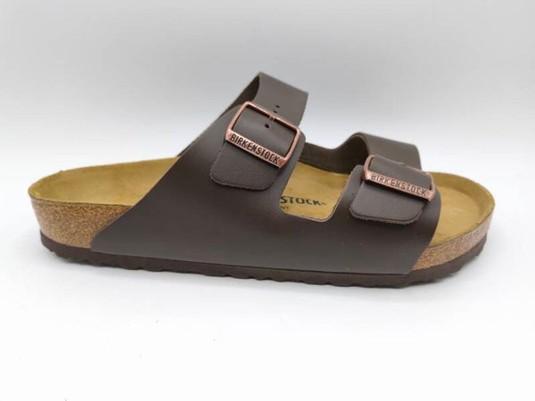 Birkenstock Arizona dunkelbraun breit