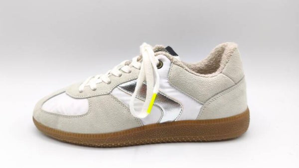 Verbenas  Sora weiß / silber Damen Sneaker