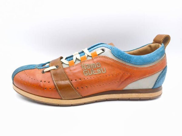 Kamo Gutsu Herren Sneaker Tifo 017 Geld ice / arancio