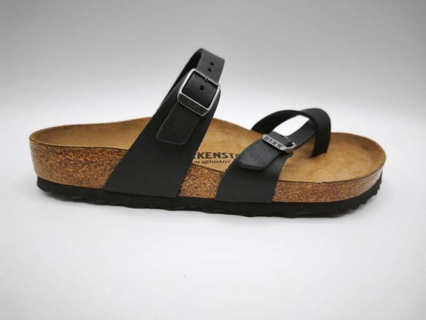 Birkenstock Mayari schwarz Fettleder