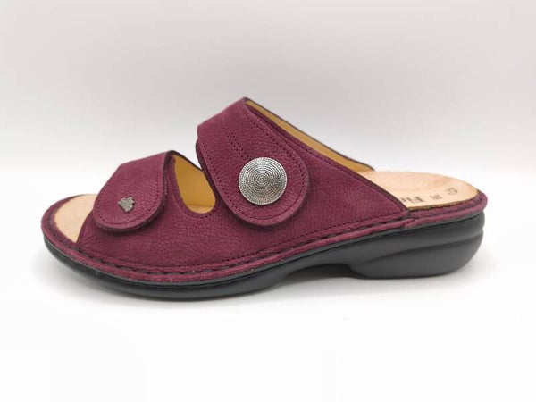 Finn Comfort Sansibar rumba ( bordo) Pantolette