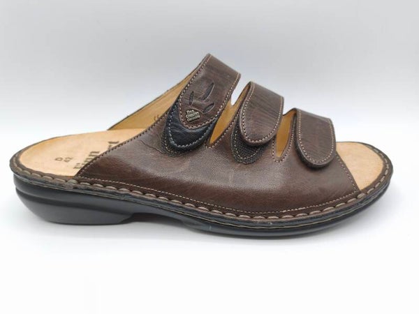 Finn Comfort Kos dunkelbraun Pantolette