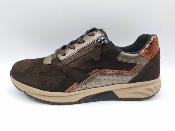 Rolling Soft Sneaker chocolate kombiniert