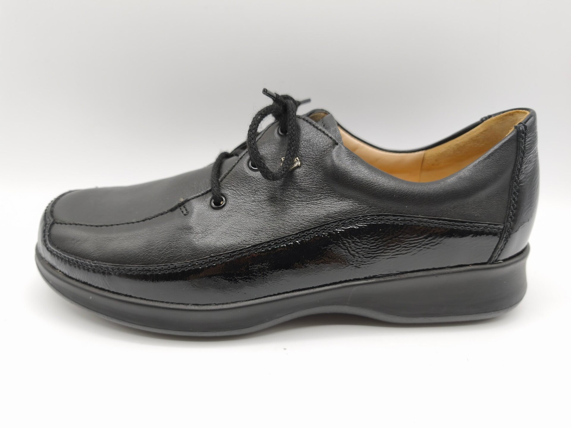 Finn Comfort Acapulco schwarz Damen Schnürschuh