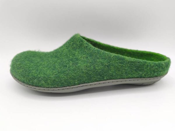 Magicfelt grün Filzpantoffel
