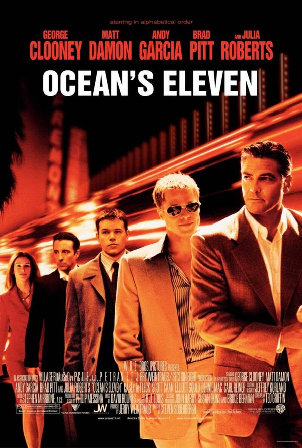 Danny ocean 11-Ocean eleven