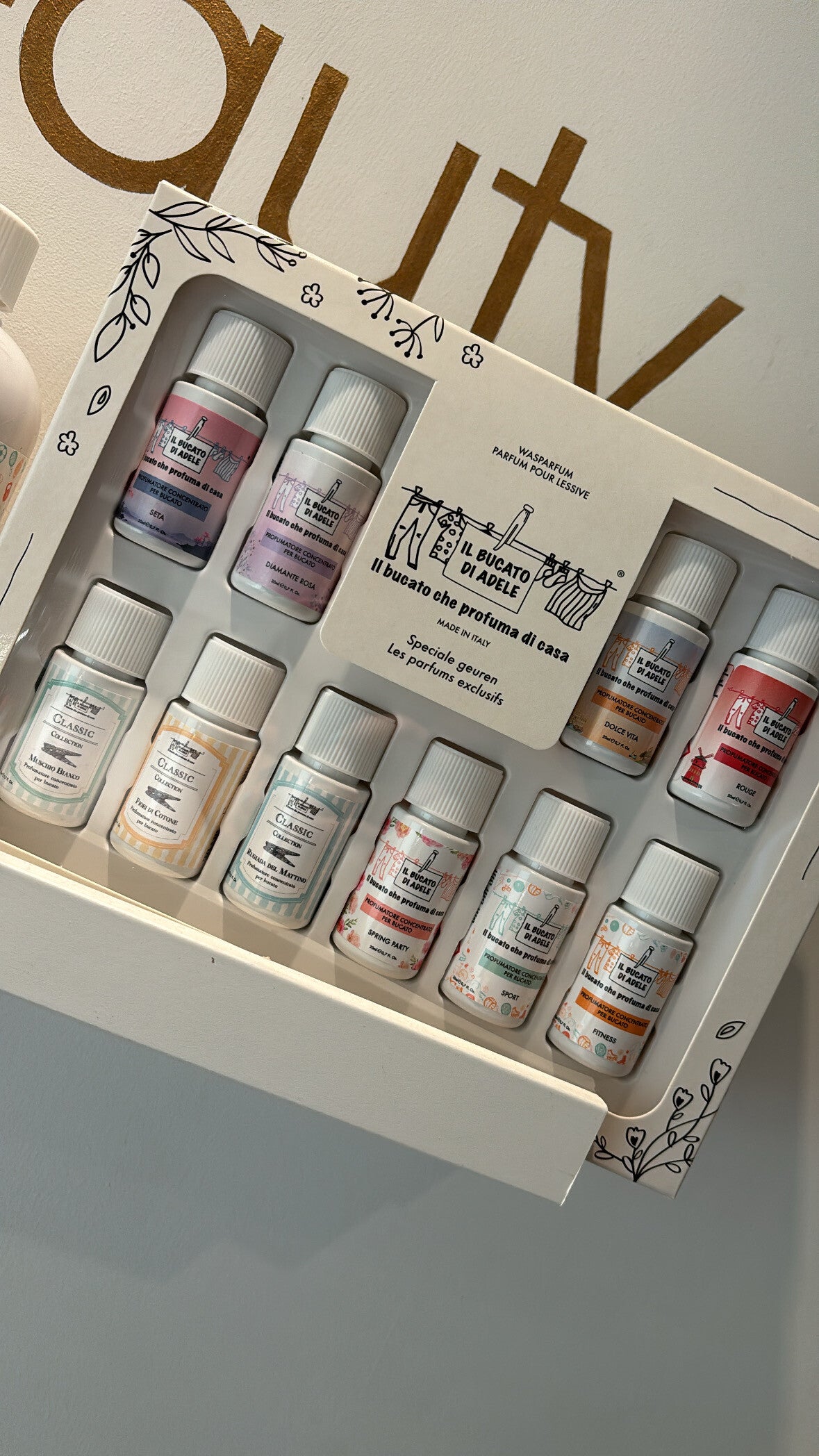 Wasparfum set 10 speciale geuren